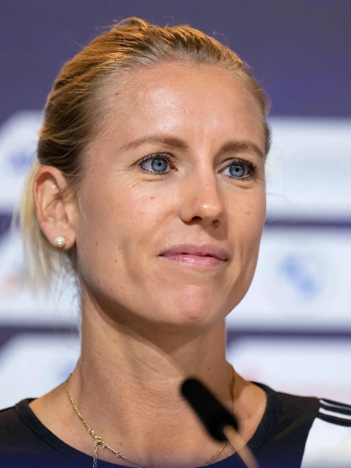 ARCHIV - 21.08.2022, Bayern, München: Karla Borger, Präsidentin des Vereins Athleten Deutschland und Beachvolleyballerin. (zu dpa: «Athletensprecherin gegen Olympia-Start russischer Sportler») Foto: Sven Hoppe/dpa +++ dpa-Bildfunk +++