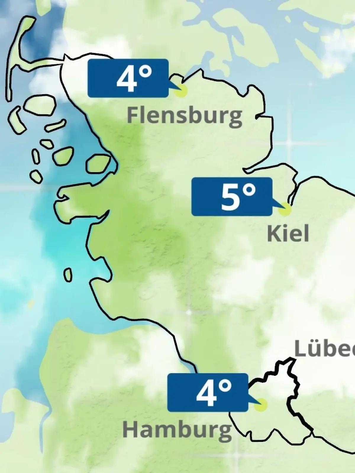 Bild zu: "Hamburg, Schleswig-Holstein: Wie wird das Wetter?"
