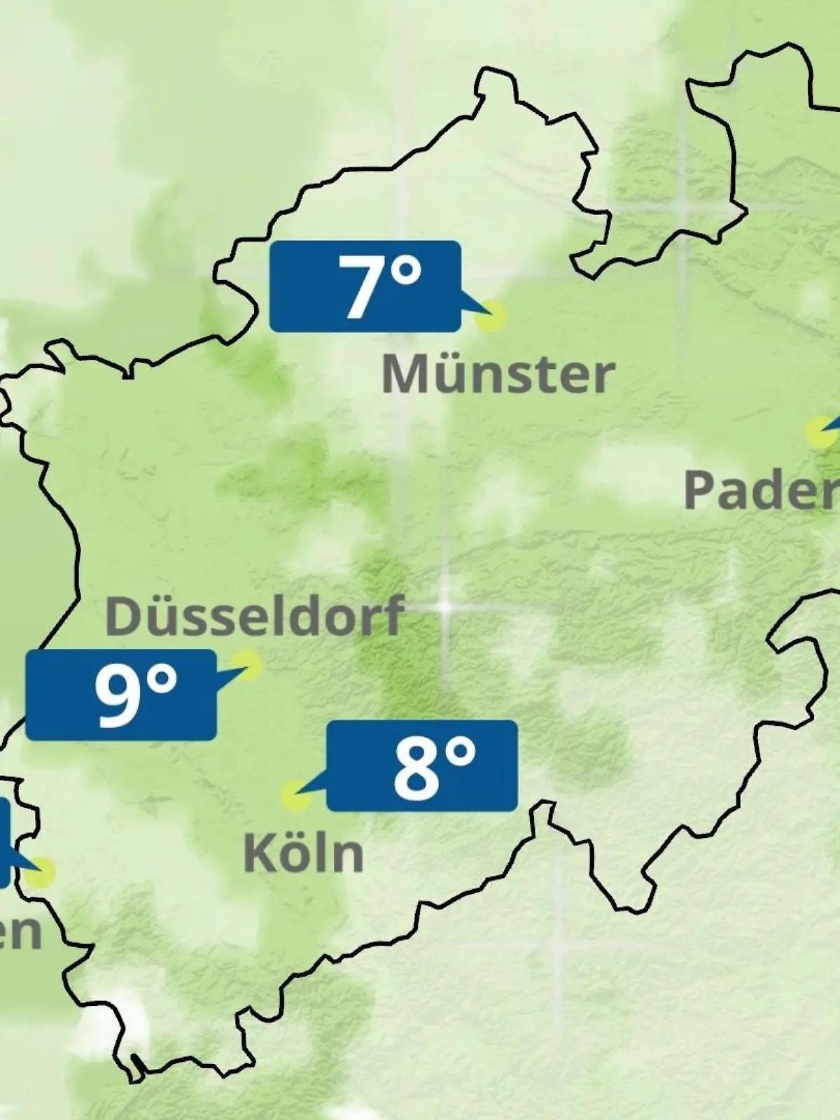 Bild zu: "Nordrhein-Westfalen: Wie wird das Wetter?"