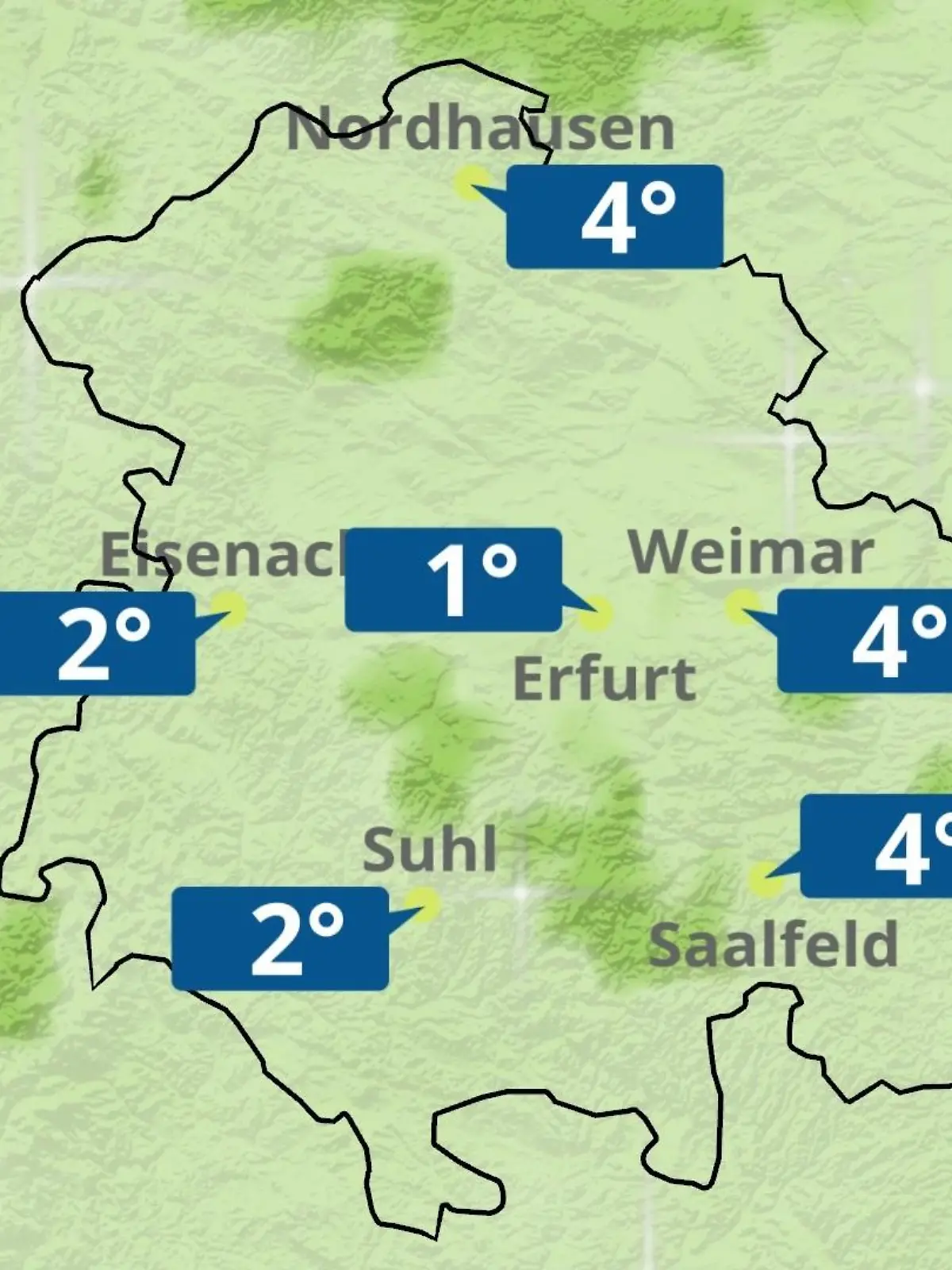 Bild zu: "Thüringen: Wie wird das Wetter?"