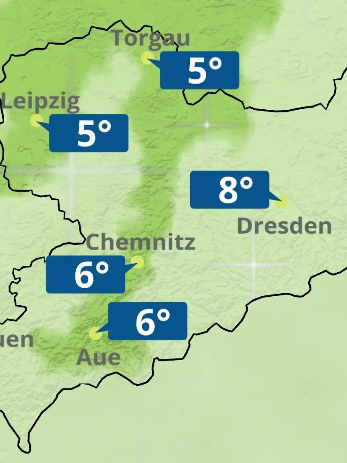 Bild zu: "Sachsen: Wie wird das Wetter?"