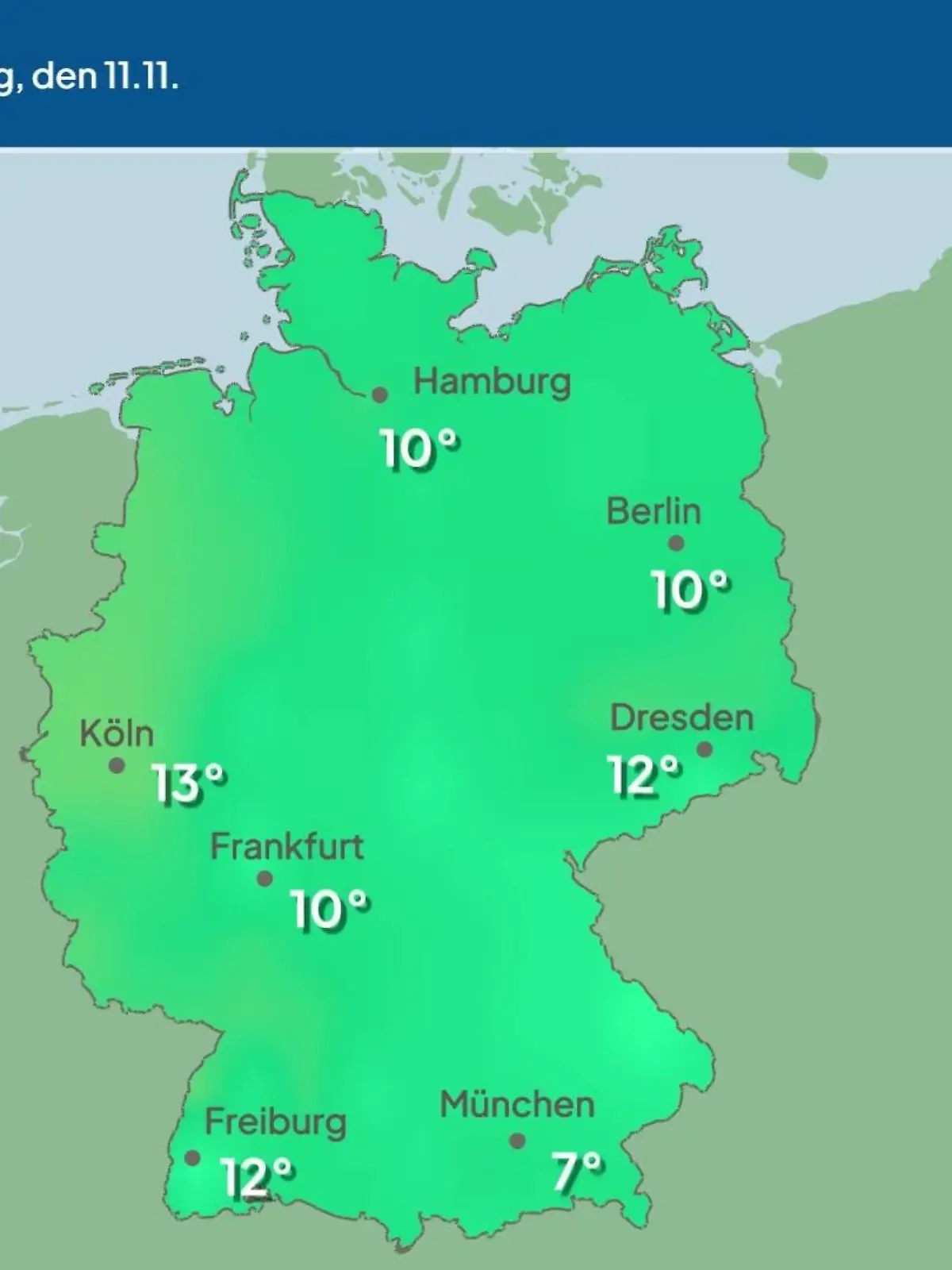 Bild zu: "Im Video: Temperatur-Vorhersage"