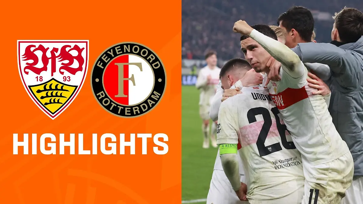Highlights: VfB Stuttgart vs. Feyenoord Rotterdam