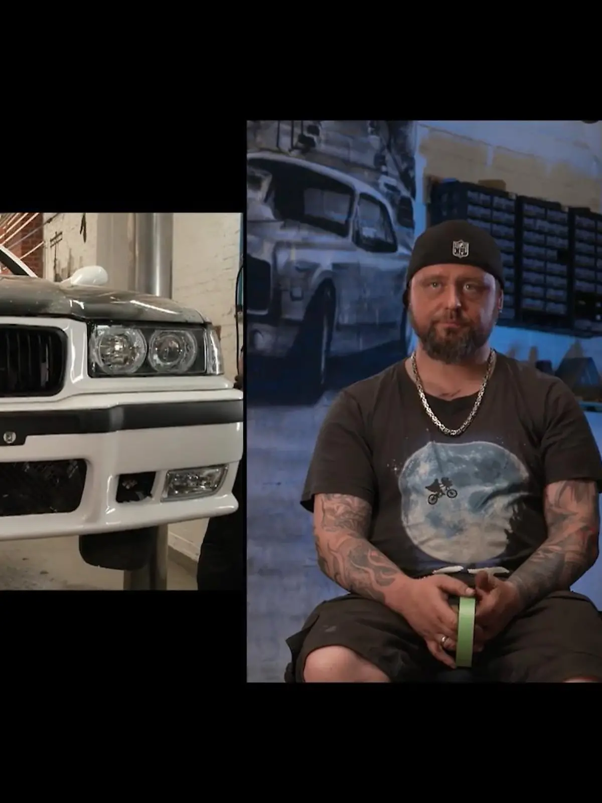 Bild zu: "Begeisterung über neue Angel Eyes für Martinas BMW"