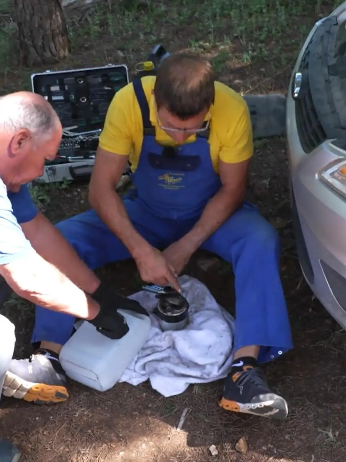 Bild zu: "Finden sie endlich die Lösung?"