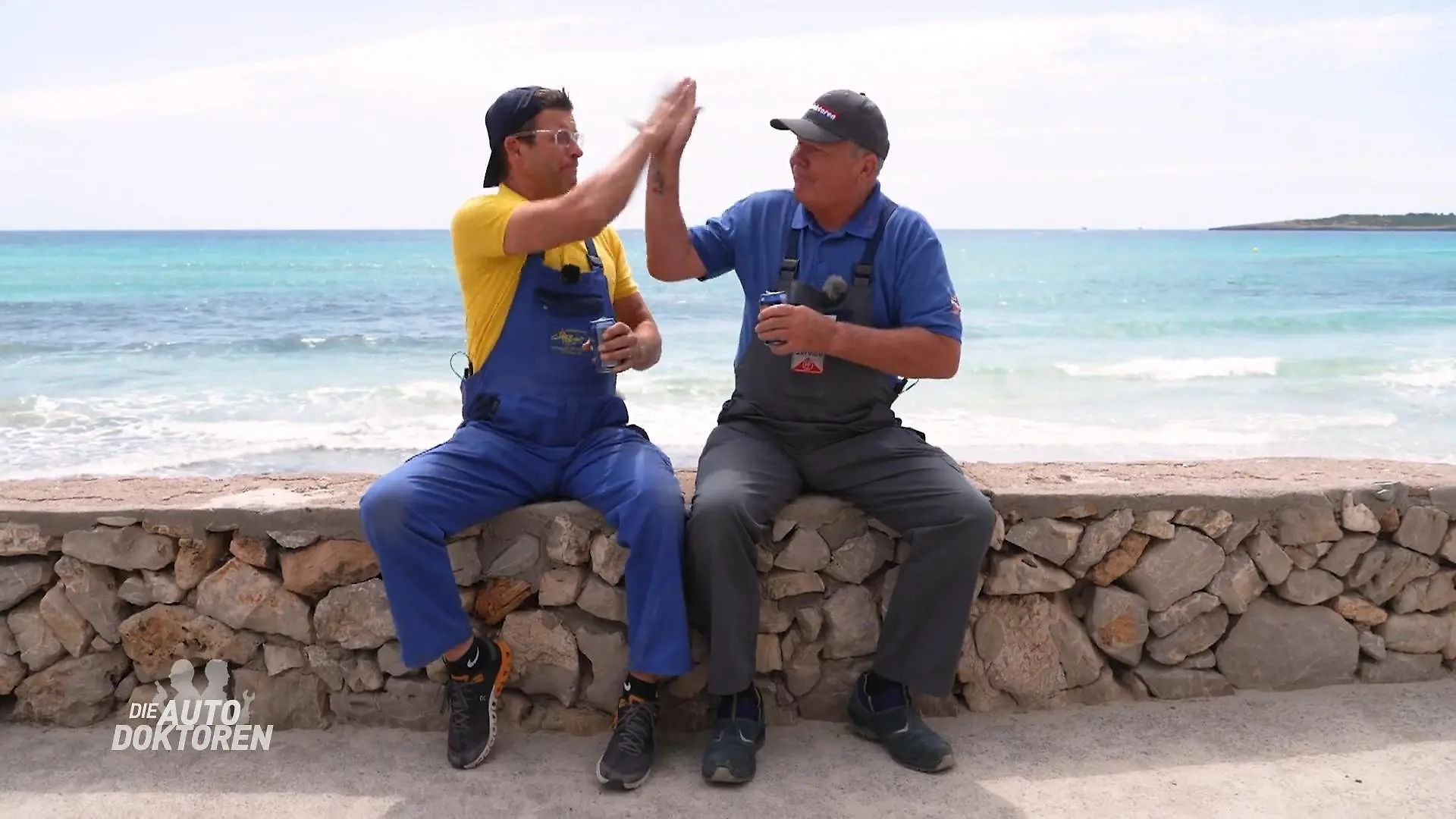 Die Autodoktoren haben es geschafft Sonne, Strand und Meer
