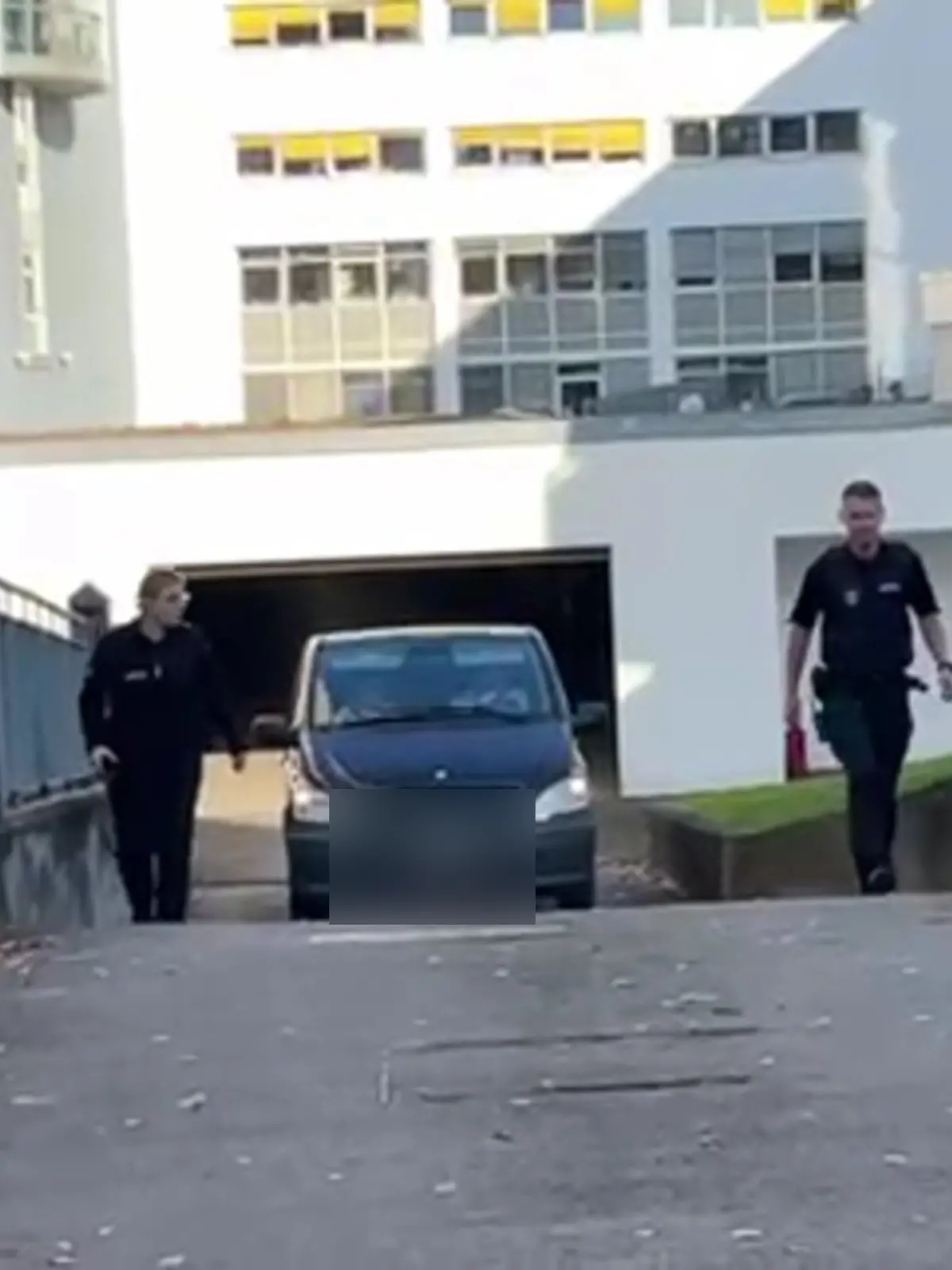 Hier wird die Tatverdächtige Gina H. dem Haftrichter vorgeführt.