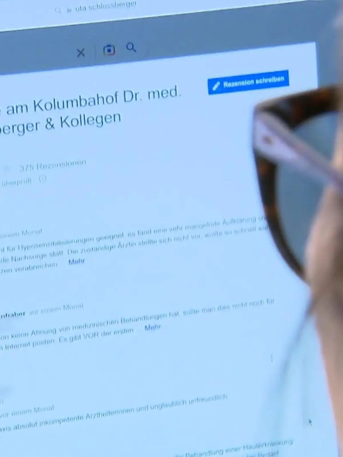 Bild zu: "Ärztin verbietet Online-Bewertungen"