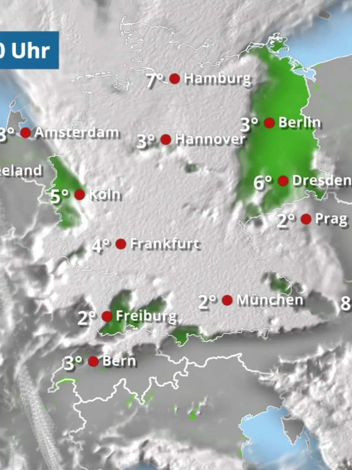 Bild zu: "Bewölkt, aber meist trocken"