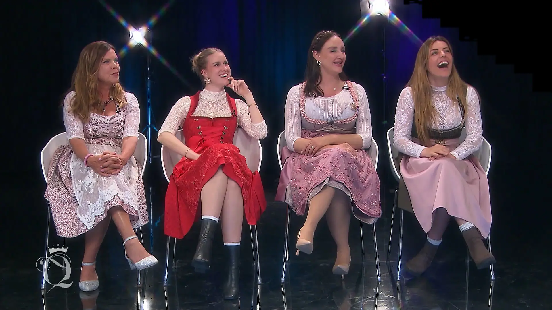 Wie viele Punkte gibt's für Carina und Walli? Bayrischer Look