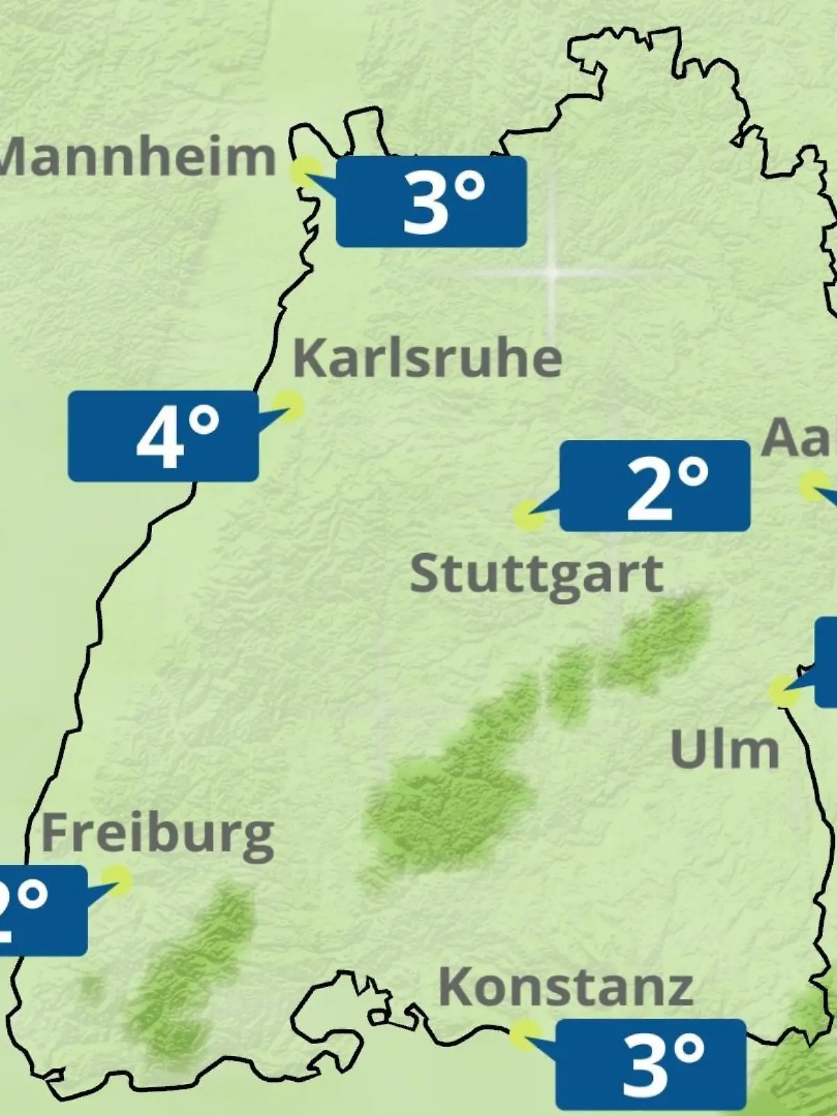 Bild zu: "Baden-Württemberg: Wie wird das Wetter?"