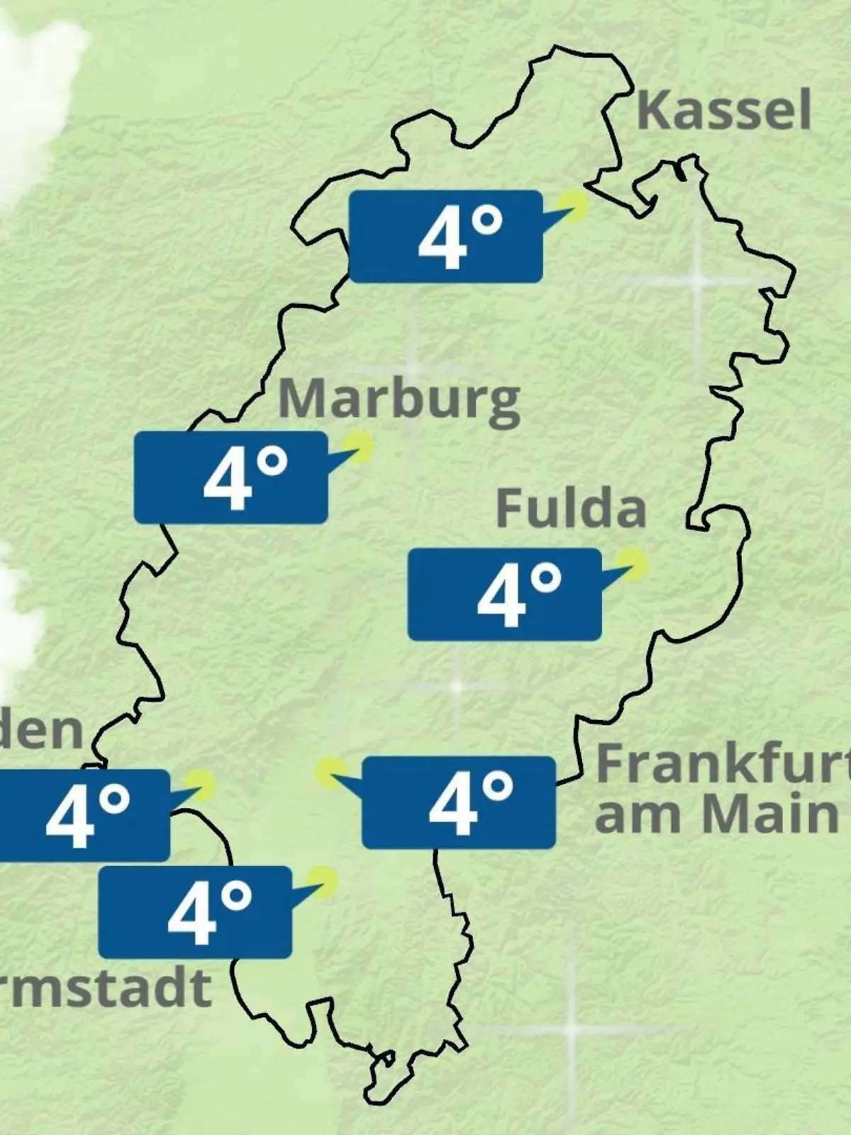 Bild zu: "Hessen: Wie wird das Wetter?"