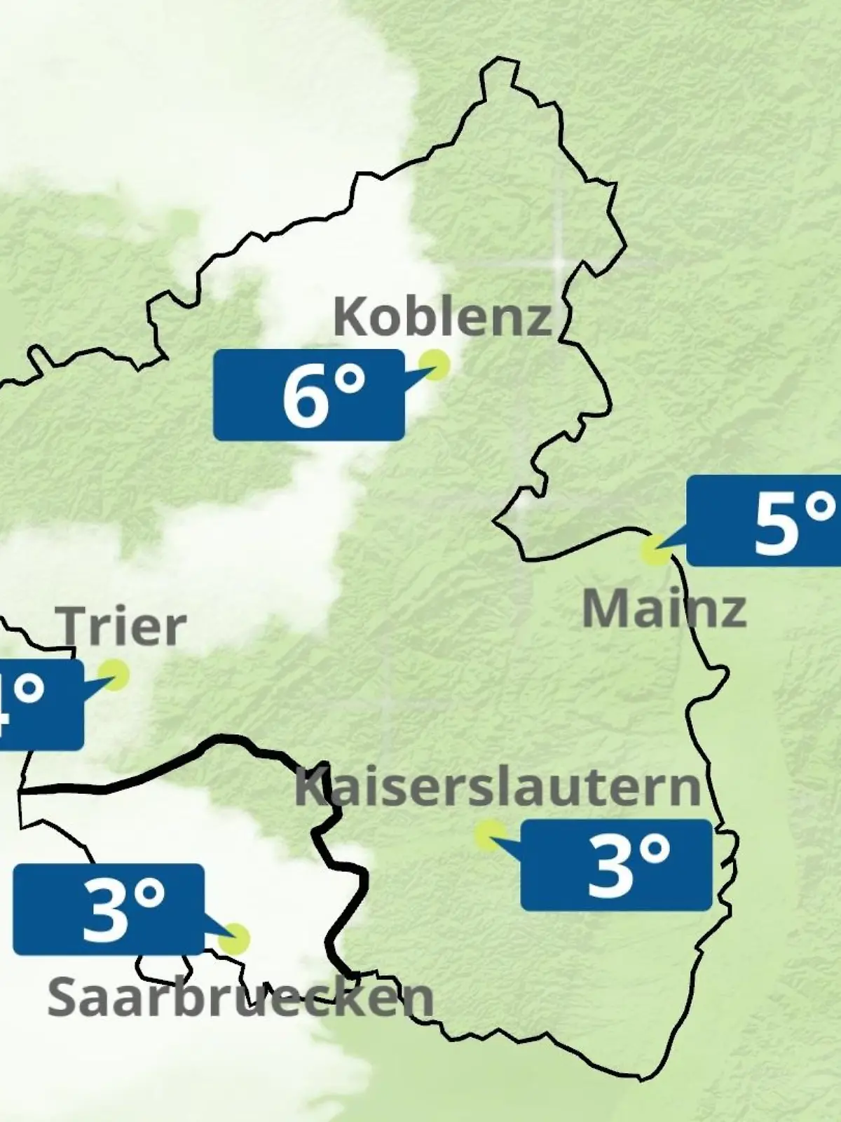 Bild zu: "Rheinland-Pfalz, Saarland: Wie wird das Wetter?"
