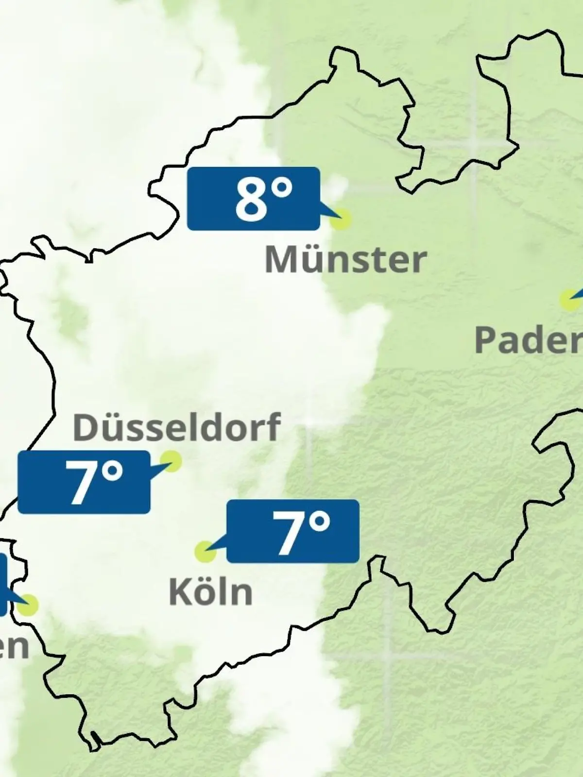 Bild zu: "Nordrhein-Westfalen: Wie wird das Wetter?"