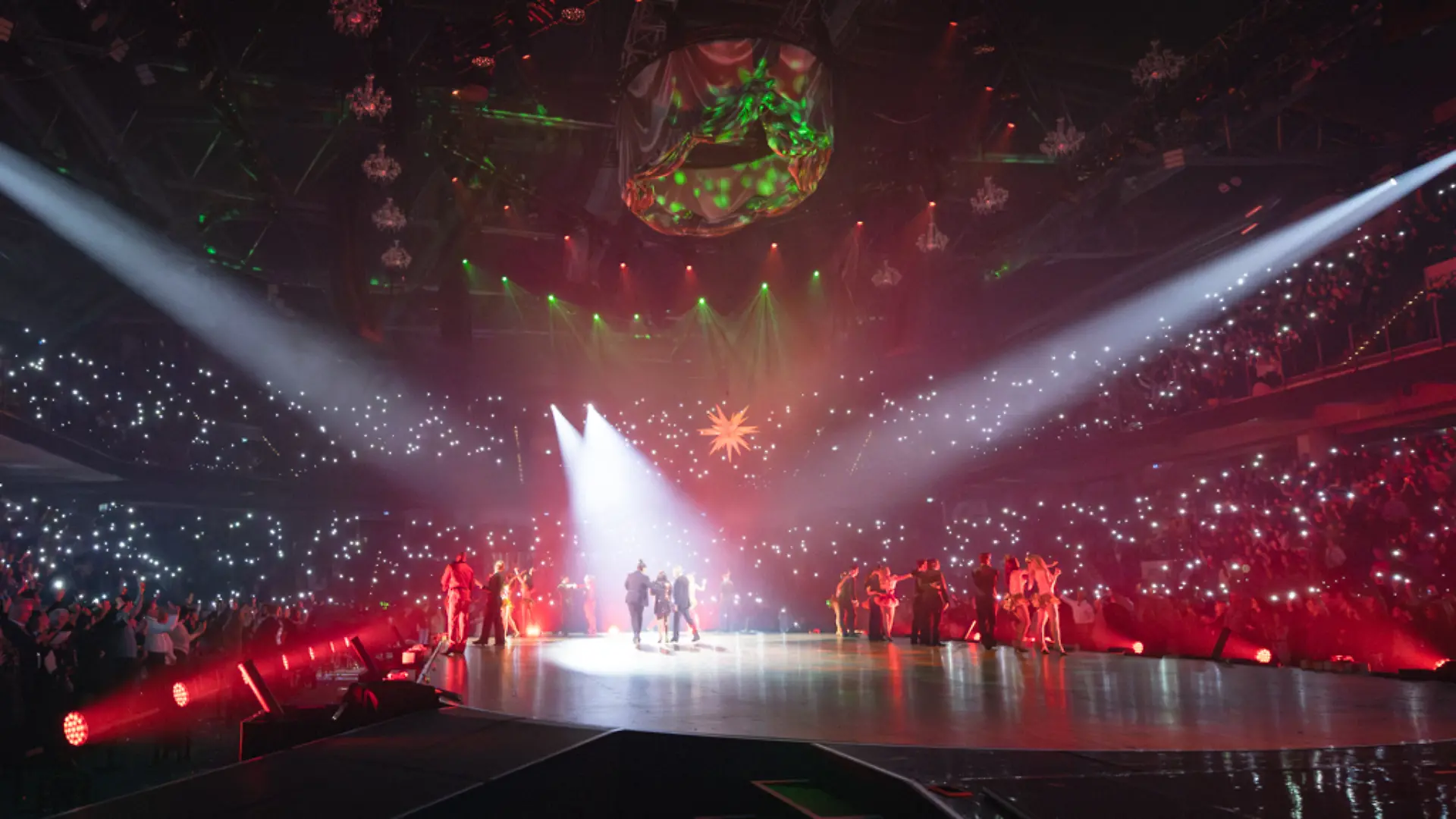 Eine besondere Atmosphäre bei der „Let’s Dance”-Tour.