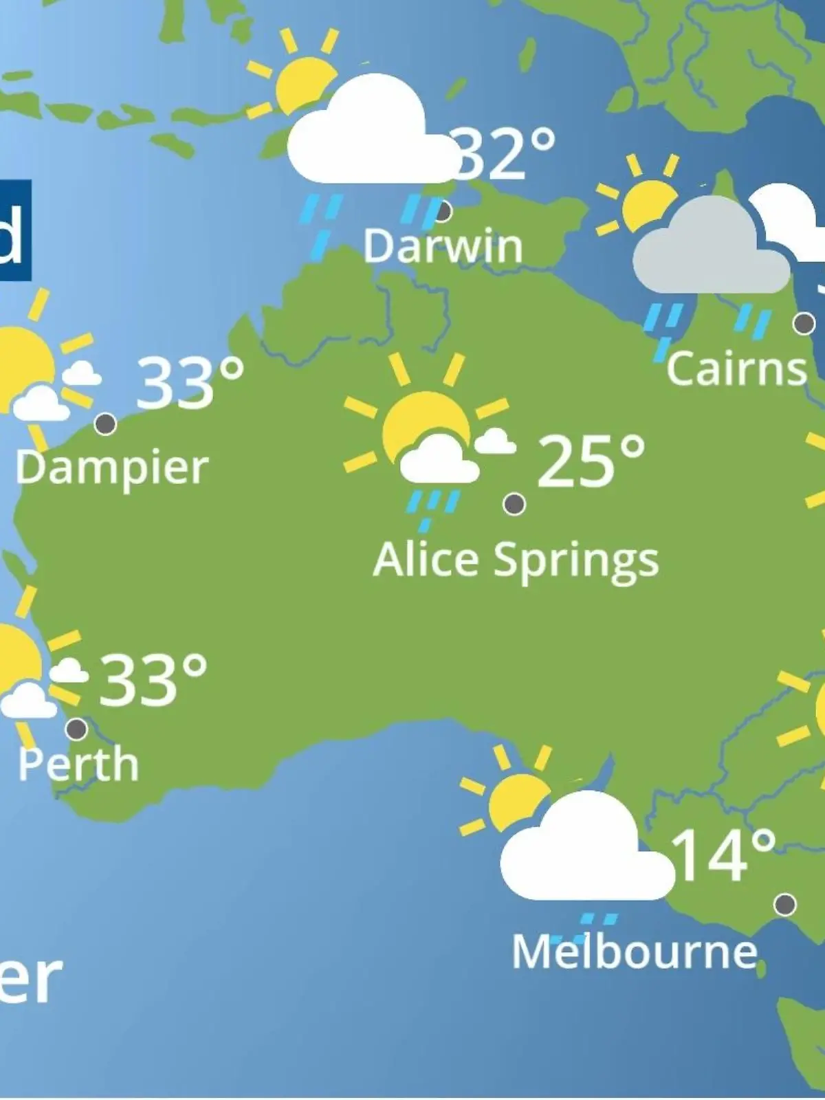 Bild zu: "Australien: Wie wird das Wetter?"