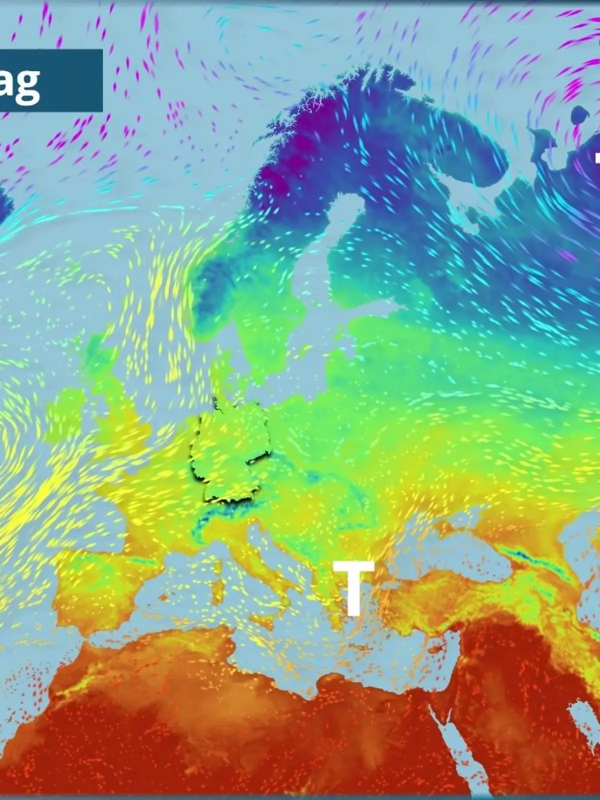 Bild zu: "Atlantik-Tief schaufelt milde Luft zu uns"