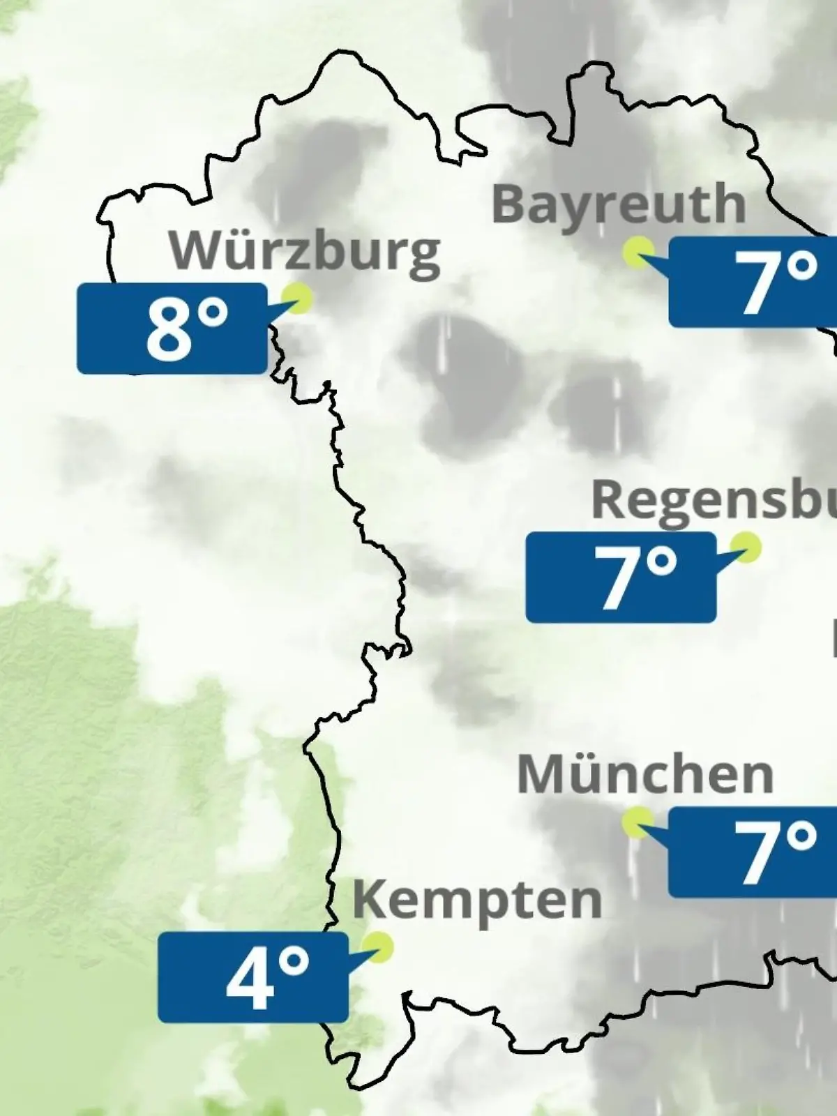 Bild zu: "Bayern: Wie wird das Wetter?"