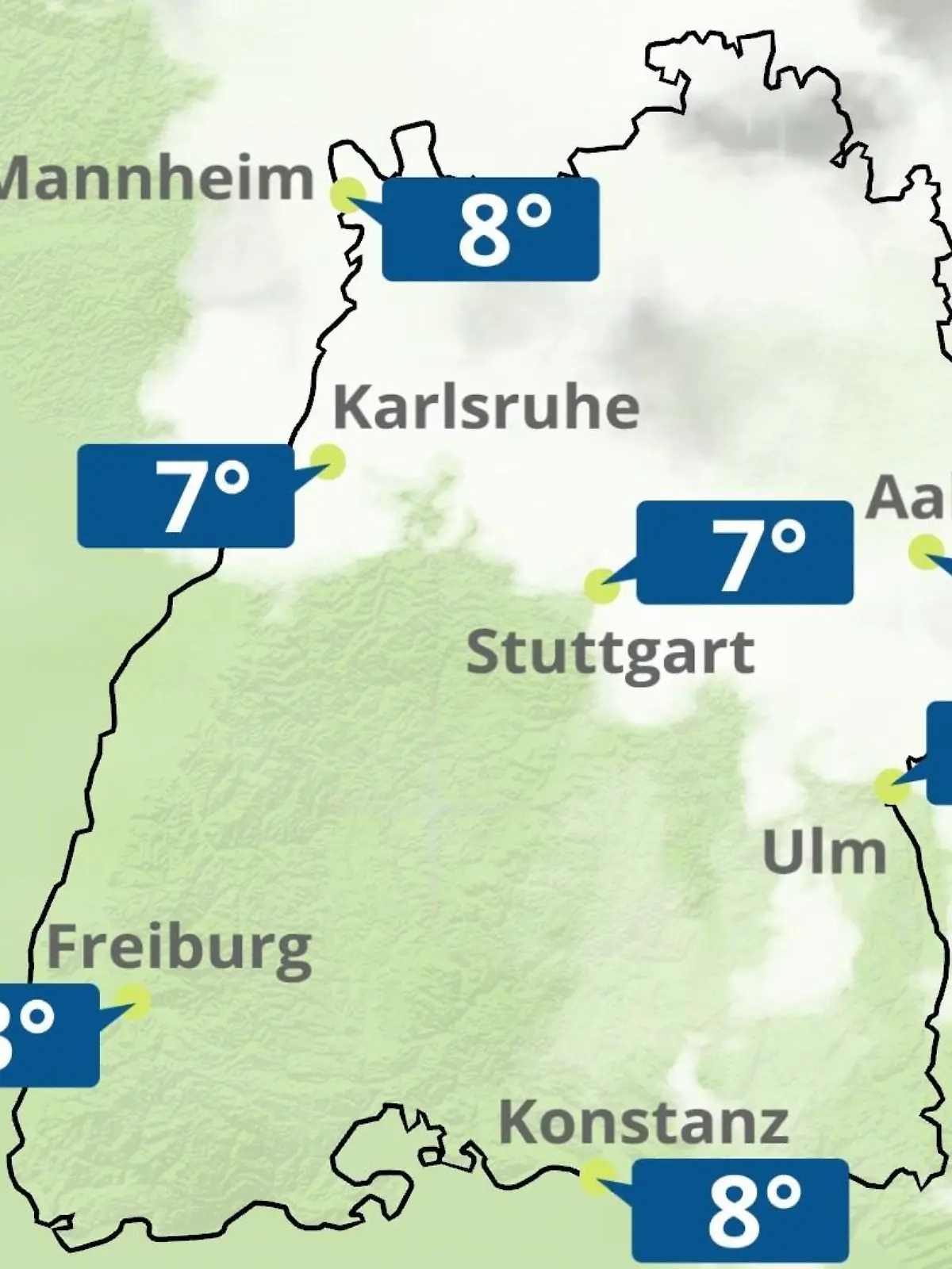 Bild zu: "Baden-Württemberg: Wie wird das Wetter?"