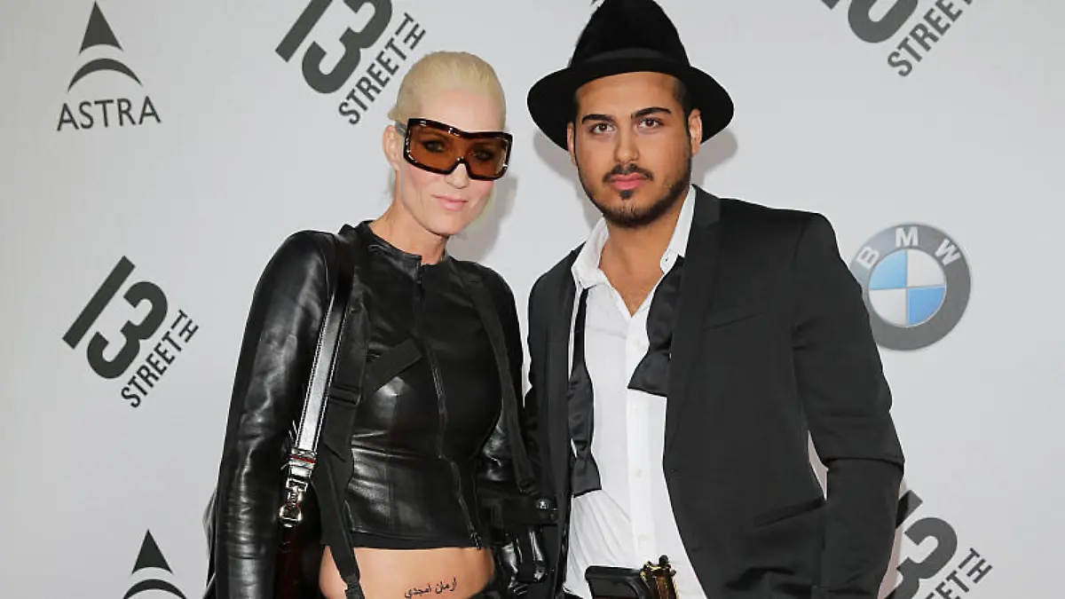 Seit vier Wochen ein Paar: Sarah Kern und ihr neuer Freund Arman.