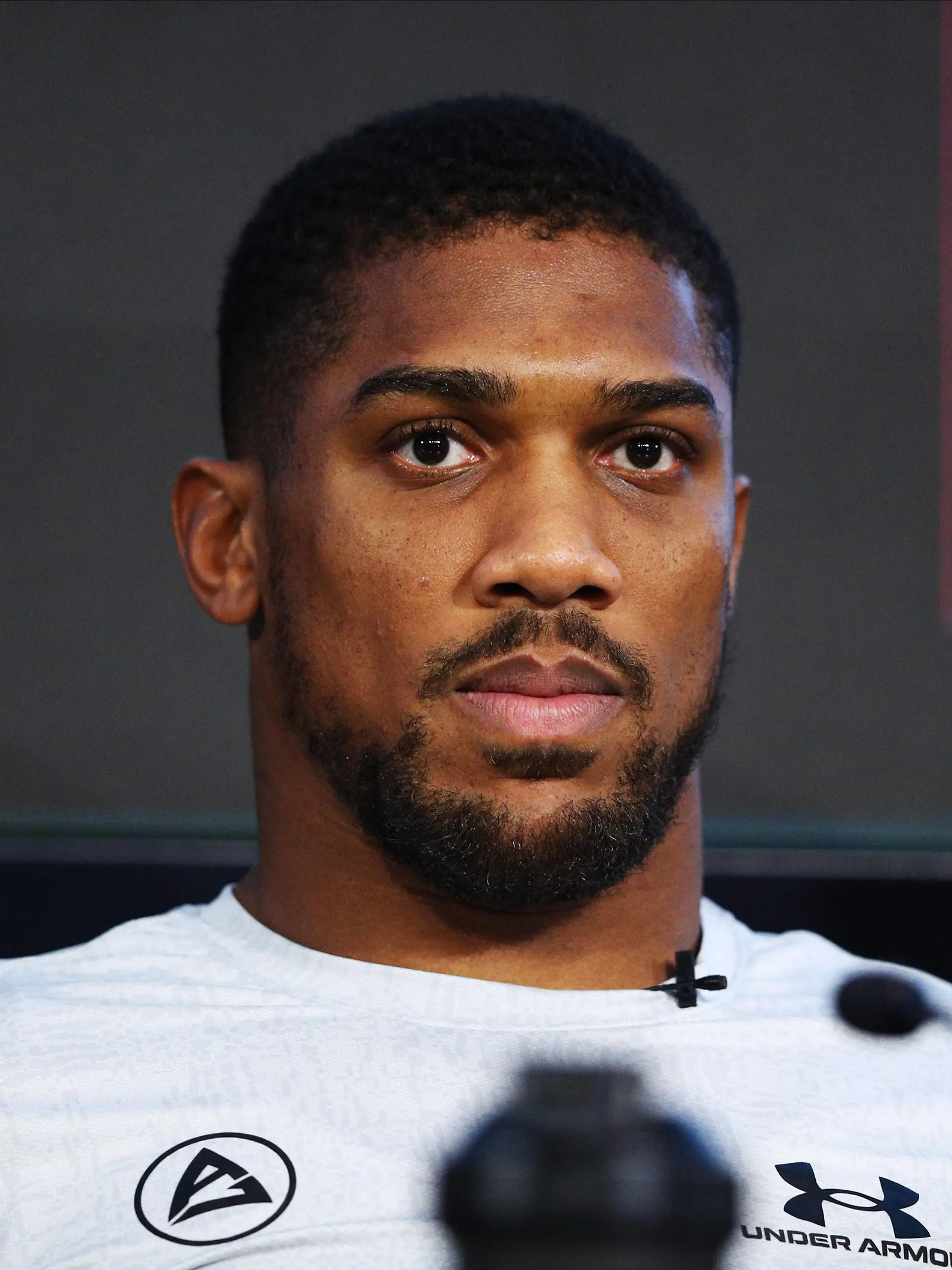 Anthony Joshua v Robert Helenius press conference, PK, Pressekonferenz London, UK - 9 Aug 2023 Anthony Joshua during the pre-match Anthony Joshua v Robert Helenius press conference at the Pan Pacific Hotel, Bishopsgate, London on Tuesday 14th March 2023 London Pan Pacific Hotel Bishopsgate GBR Copyright: xJamesxFearn/PPAUKx PPA-043673