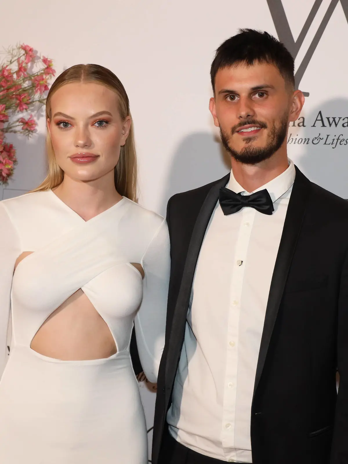 Vienna Awards for Fashion & Lifestyle Wien, Stadtpalais Liechtenstein, 07. 09. 2022 Cheyenne OCHSENKNECHT mit Mann Nino *** Vienna Awards for Fashion Lifestyle Vienna, Stadtpalais Liechtenstein, 07 09 2022 Cheyenne OCHSENKNECHT with husband Nino