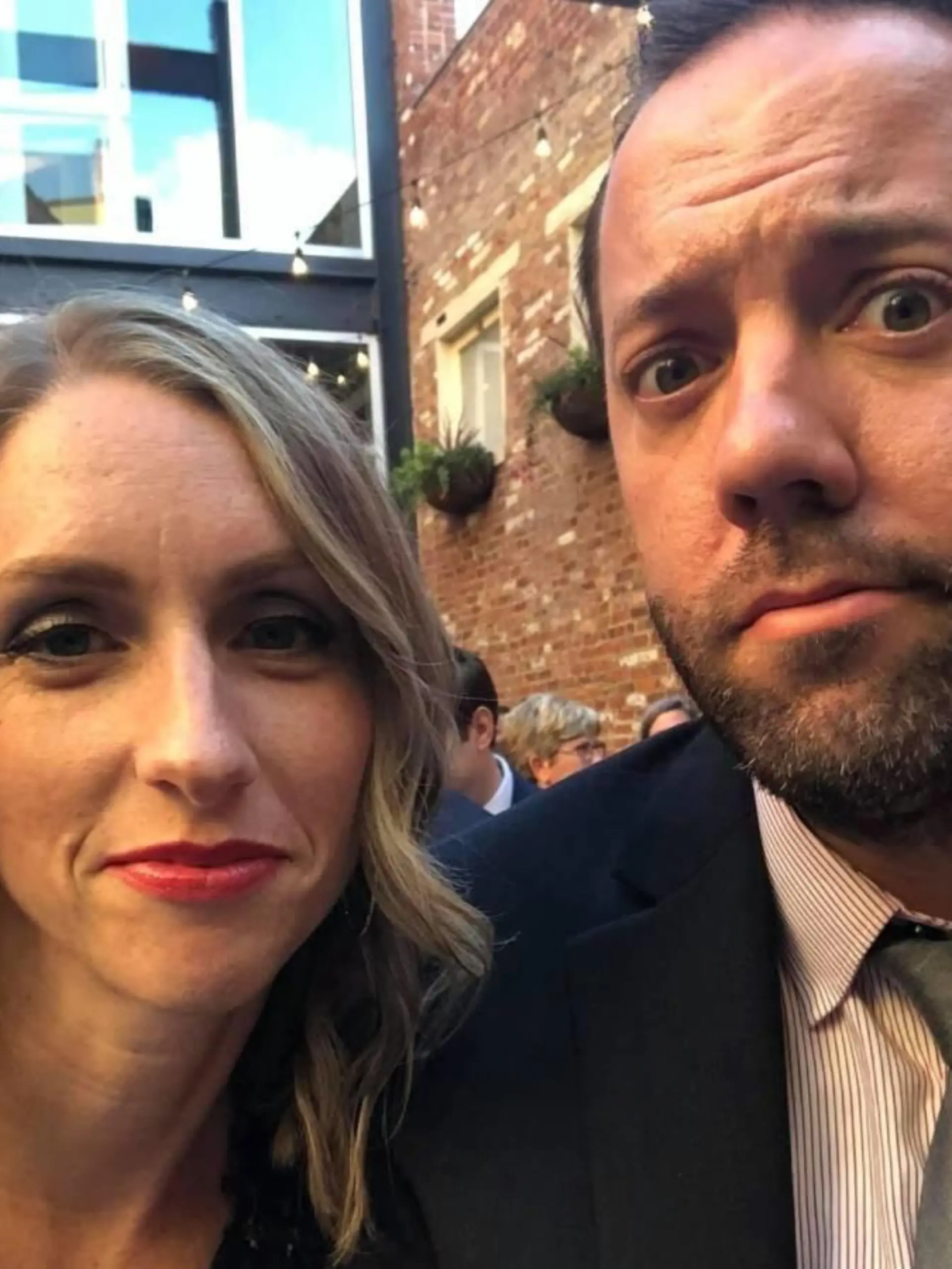 Leah Porritt und ihr Mann Kenny