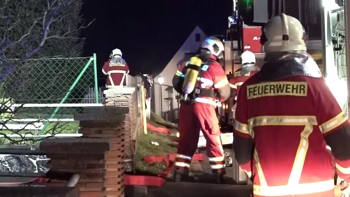 Feuerwehreinsatz in Pottiga