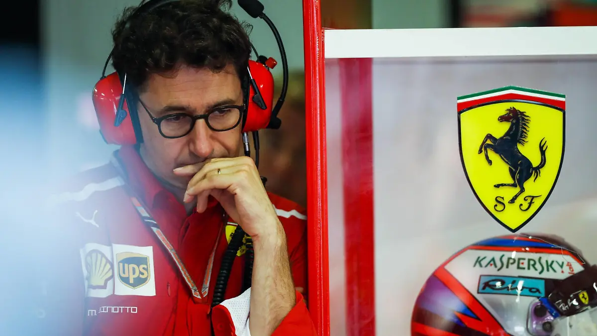 Motorsports: FIA Formula One World Championship WM Weltmeisterschaft 2018, Grand Prix of Italy, Mattia Binotto (ITA, Scuderia Ferrari) Monza Italy