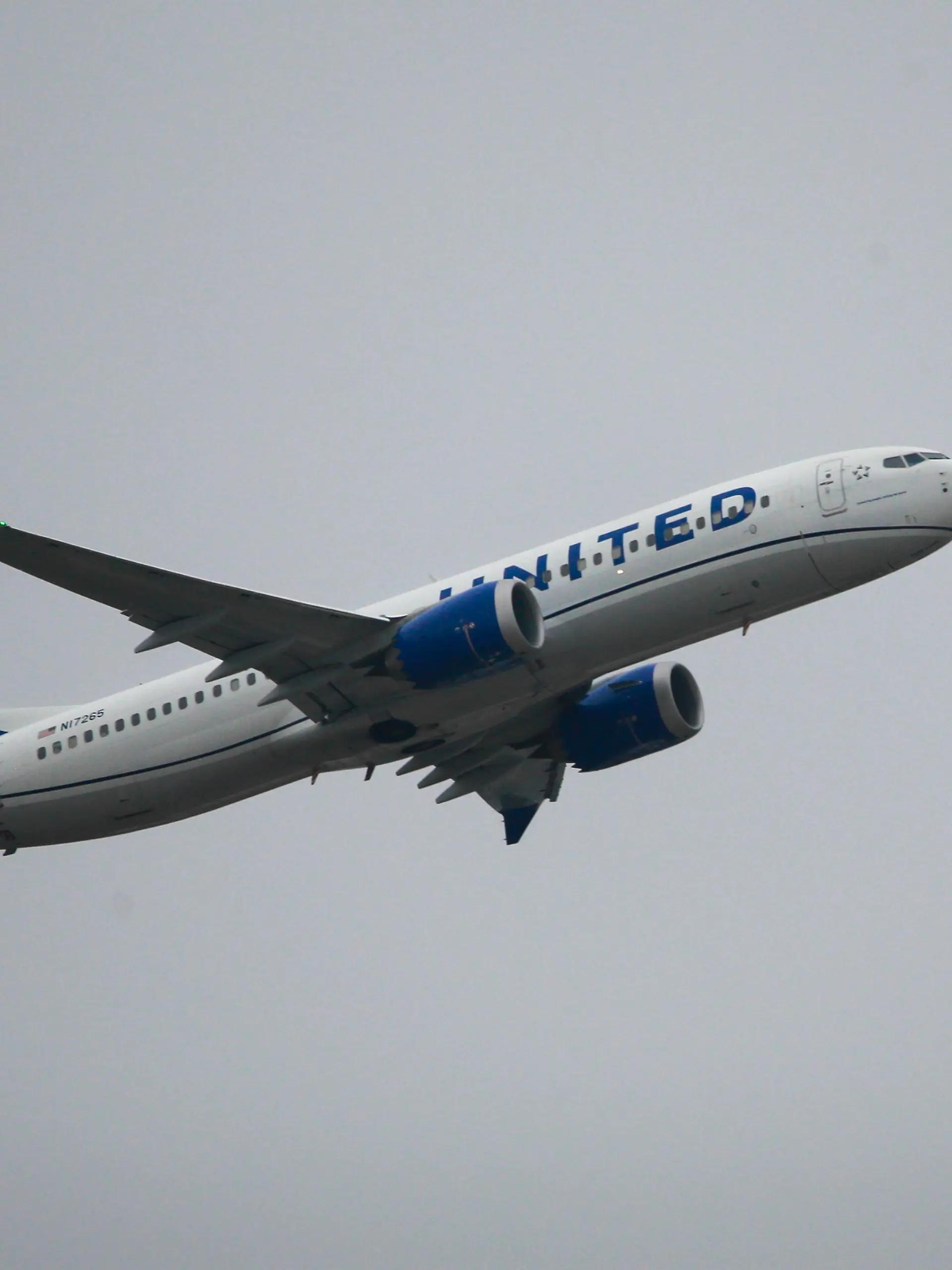 A United Airlines plane departs from George Bush Intercontinental Airport (IAH) in Houston, Texas on December 22, 2022. (Photo by Reginald Mathalone/NurPhoto)