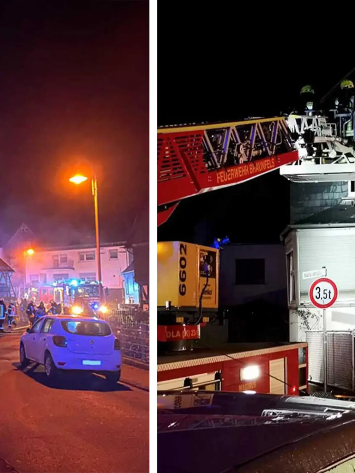 Wohnhausbrand in Biskirchen