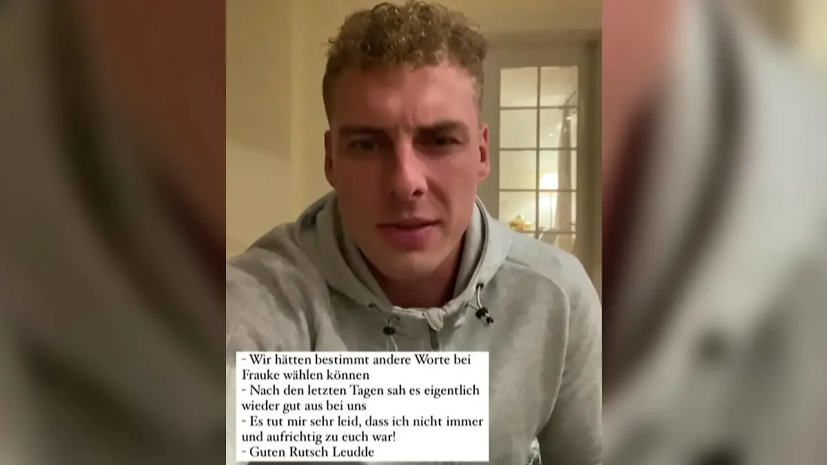 In seiner Instagram-Story dementiert Alex die Vorwürfe.