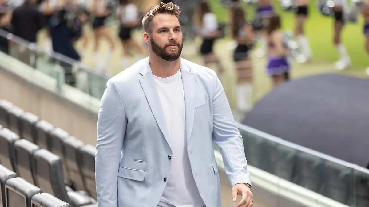 TV-Experte und ehemaliger NFL-Spieler Björn Werner kommt zur Präsentation. Der neue Rechte-Inhaber RTL hat sein TV-Team und seine Planungen für die kommende NFL-Saison vorgestellt.