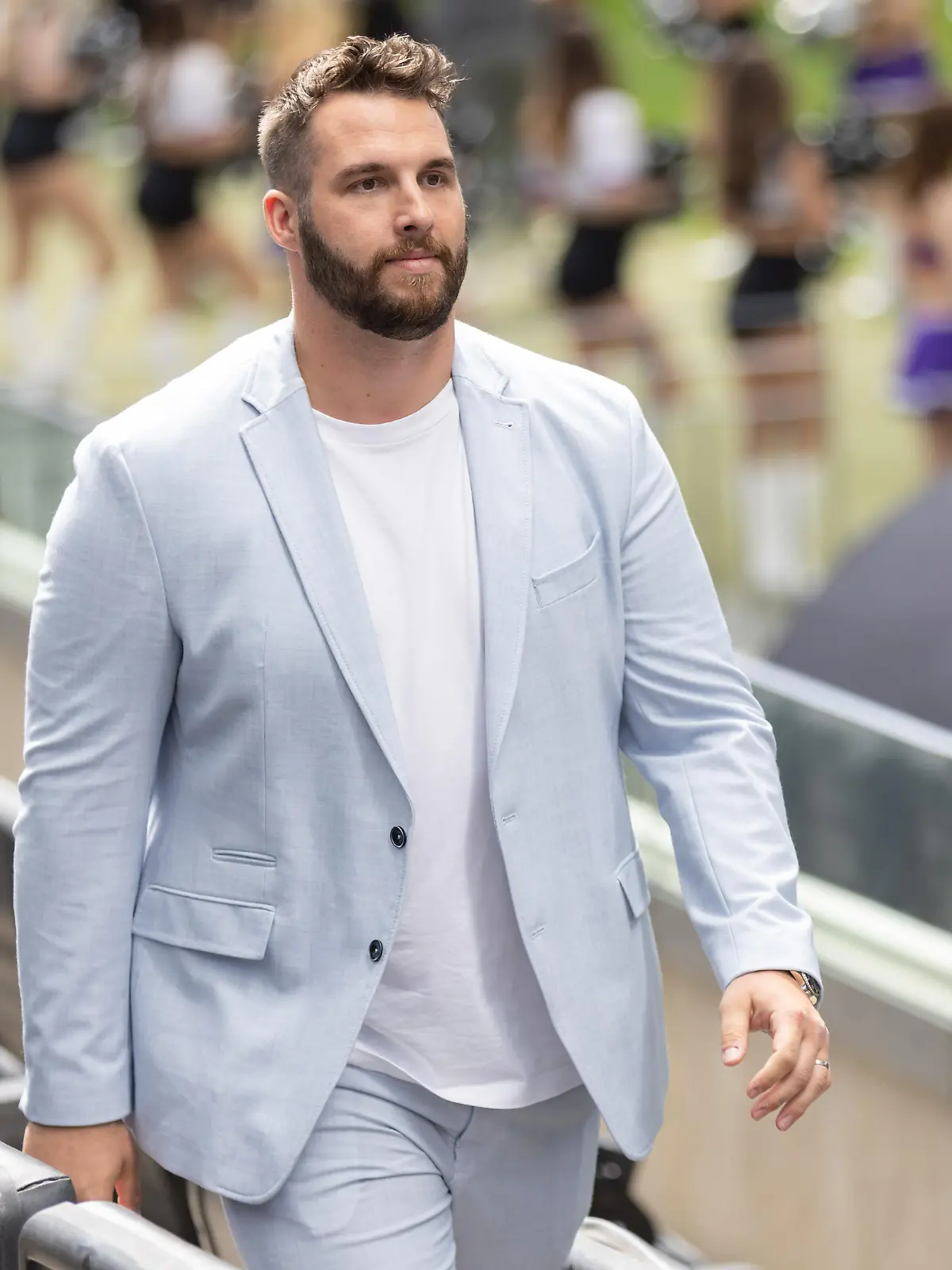 TV-Experte und ehemaliger NFL-Spieler Björn Werner kommt zur Präsentation. Der neue Rechte-Inhaber RTL hat sein TV-Team und seine Planungen für die kommende NFL-Saison vorgestellt.