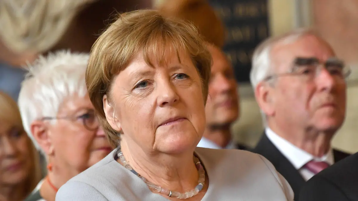 Dr. Angela Merkel / Verleihung des Bayerischen Verdienstorden an Dr. Angela Merkel Bundeskanzlerin aD / Ehrung, Preis, Auszeichnung / Residenz / Königsbauhof, Antiquarium / München / 21. Juni 2023 *** Dr Angela Merkel Award of the Bavarian Order of Merit to Dr Angela Merkel Federal Chancellor aD Honor, Prize, Award Residenz Königsbauhof, Antiquarium Munich 21 June 2023