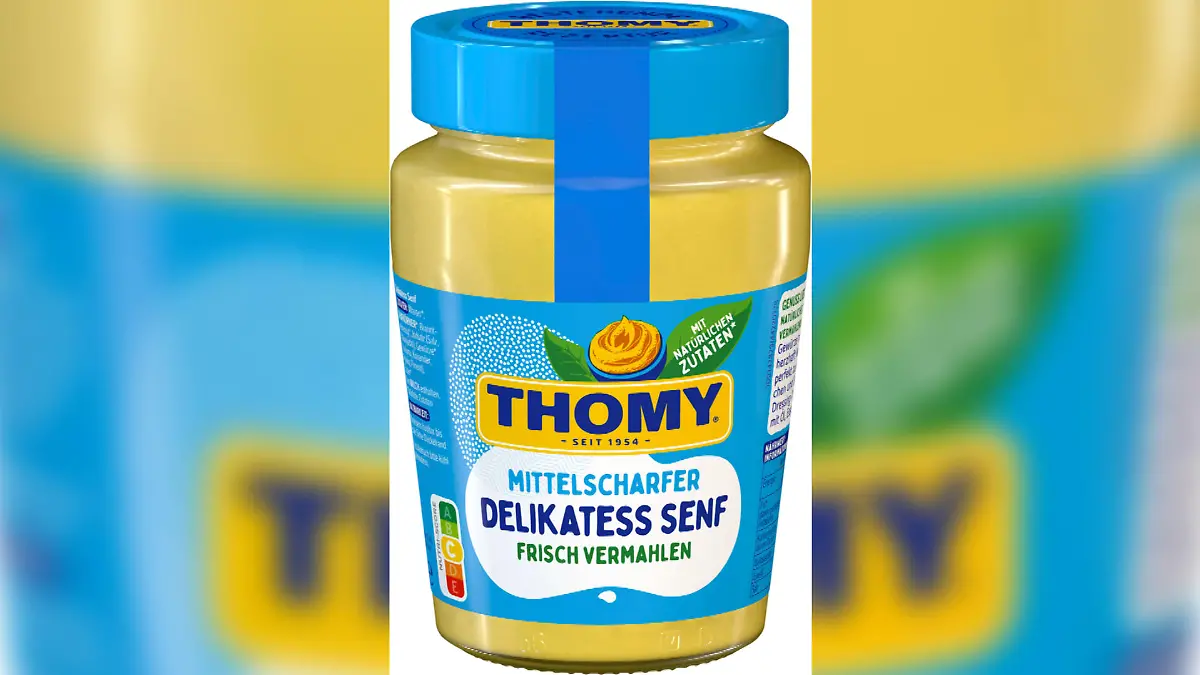 Neues Senfglas von Thomy