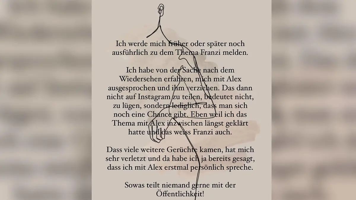 Yasmin hat Alex verziehen.