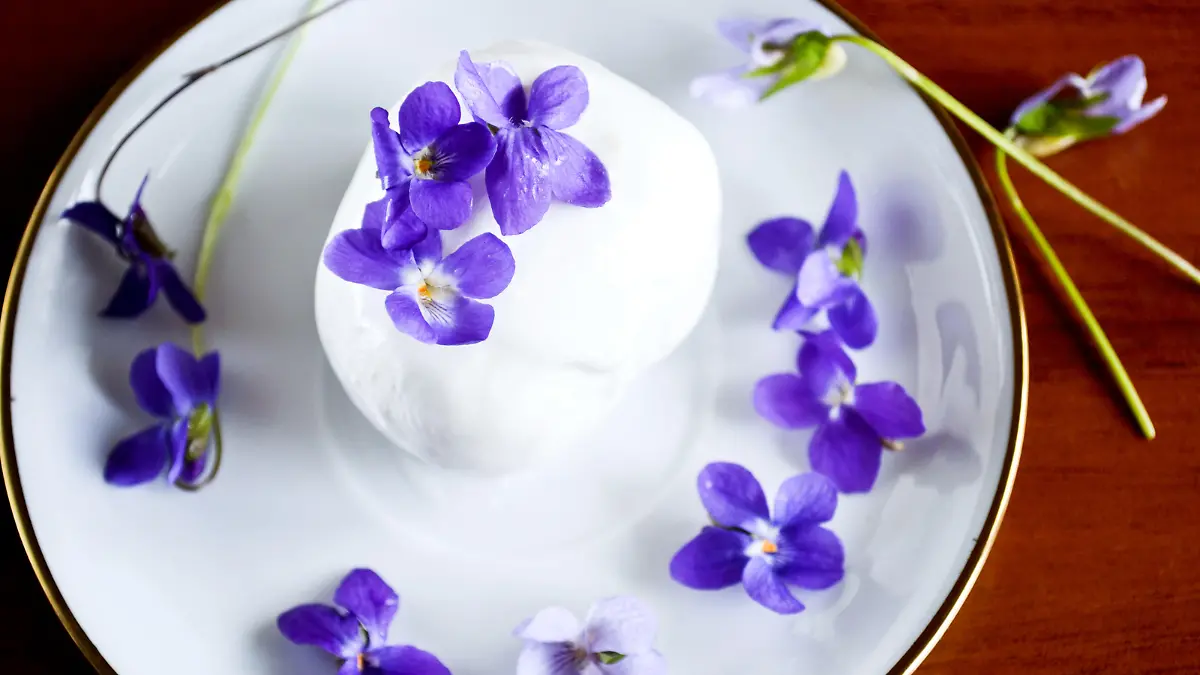 Kaiserin Sisi Veilchensorbet Rezept