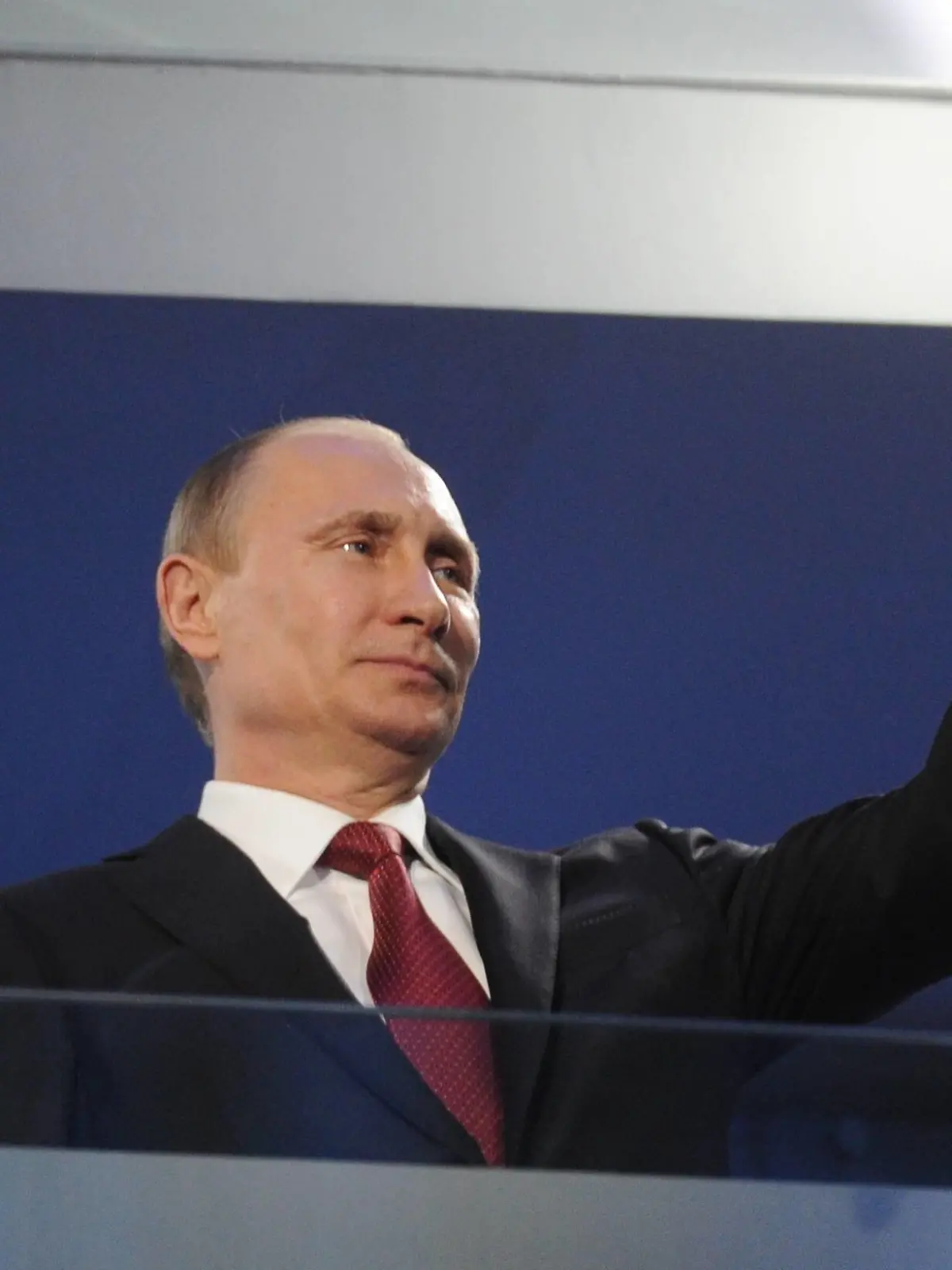 ITAR-TASS: SOCHI, RUSSIA. MARCH 16, 2014. Russia s president Vladimir Putin waves at the closing ceremony of the Sochi 2014 Winter Paralympic Games. PUBLICATIONxINxGERxAUTxONLY premiumd RE13CF42ITAR TASS Sochi Russia March 16 2014 Russia s President Vladimir Putin Waves AT The Closing Ceremony of The Sochi 2014 Winter Paralympics Games PUBLICATIONxINxGERxAUTxONLY premiumd