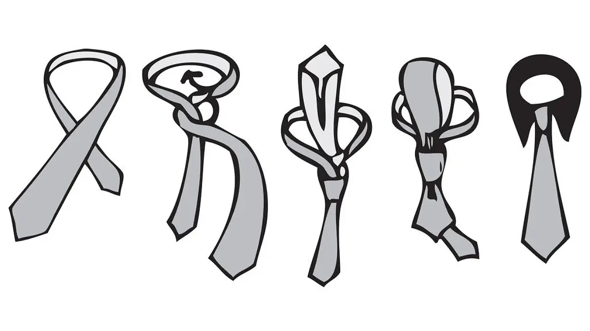 Krawatte binden: So geht der einfache Knoten