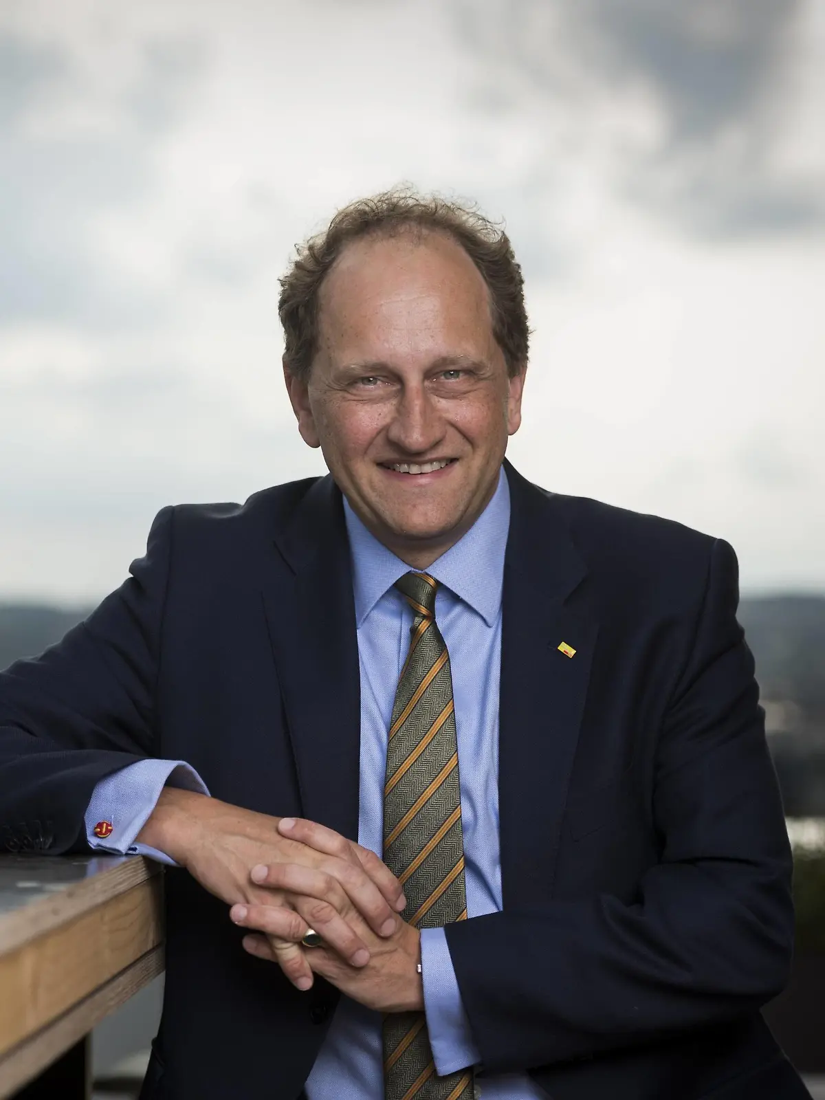  Alexander Graf Lambsdorff FDP, Vizepräsident des EU-Parlaments, aufgenommen am Dienstag 22.08.2017 auf dem Dach vom Haus der Presse in Dresden. *** Alexander Graf Lambsdorff FDP Vice-President the EU Parliament Date at Tuesday 22 08 2017 on the Roof of House the Press in Dresden RM001