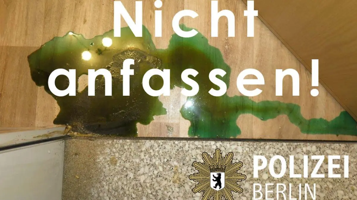Polizei Berlin Säure