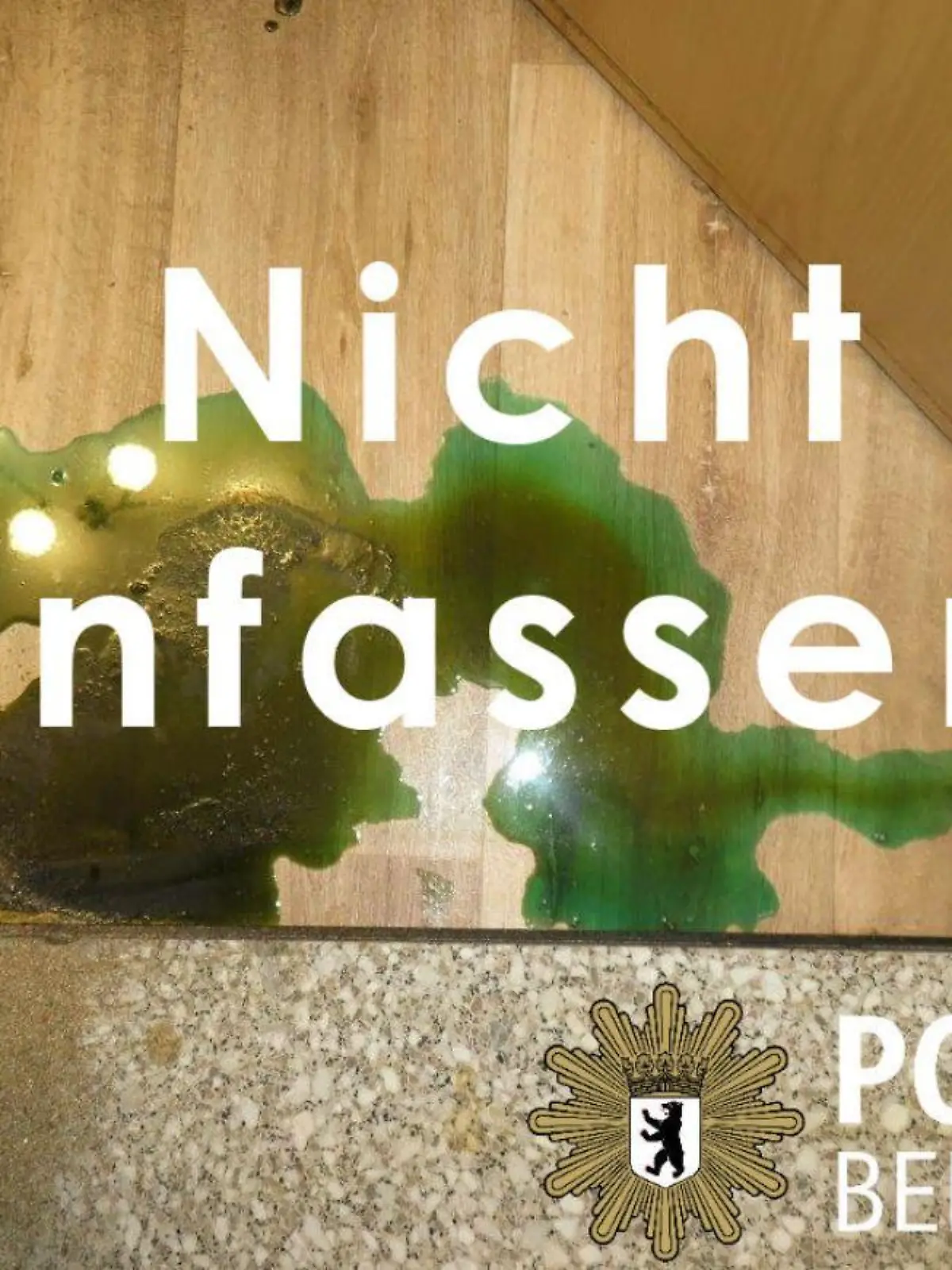 Polizei Berlin Säure