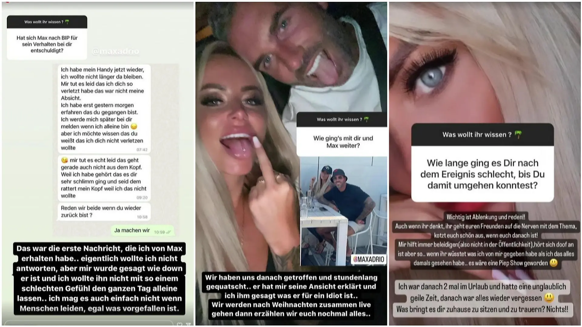 Auf Instagram beantwortet Jade die meistgestellten Fragen zu ihrer "Bachelor in Paradise"-Teilnahme