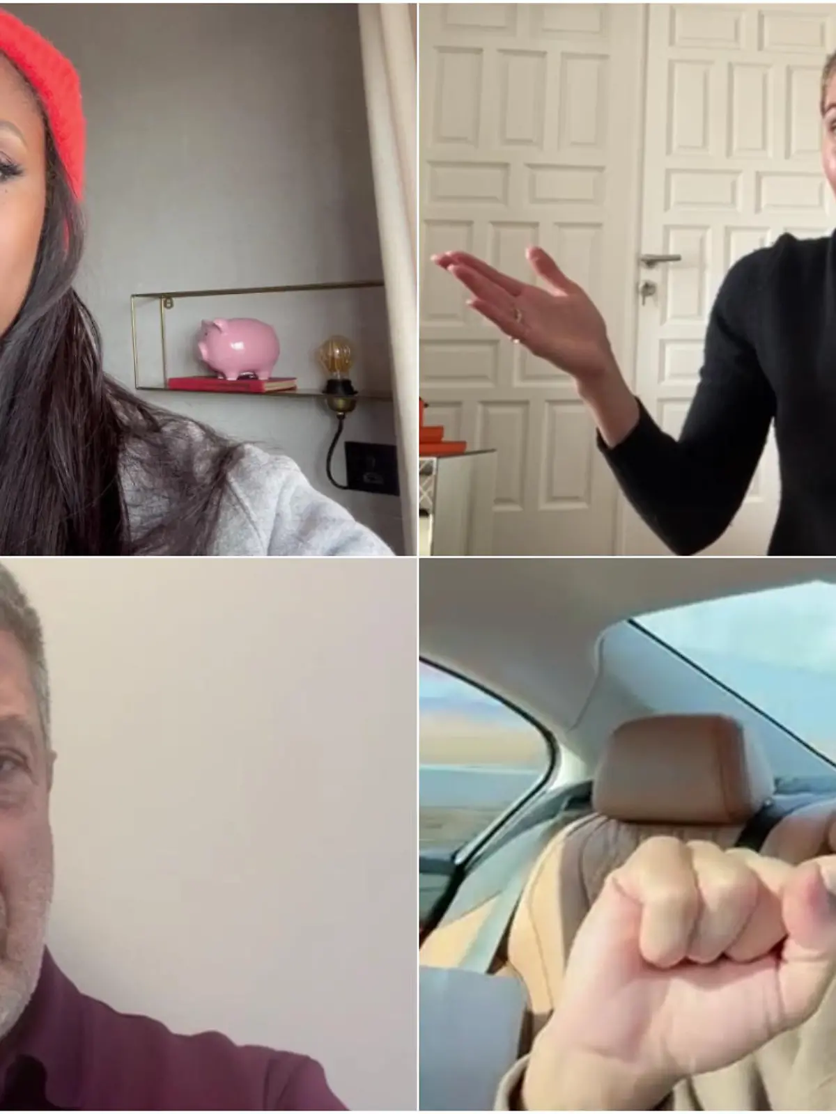 Motsi Mabuse, Jorge Gonzalez, Joachim Llambi und Victoria Swarovski senden Videogrüße an Daniel Hartwich
