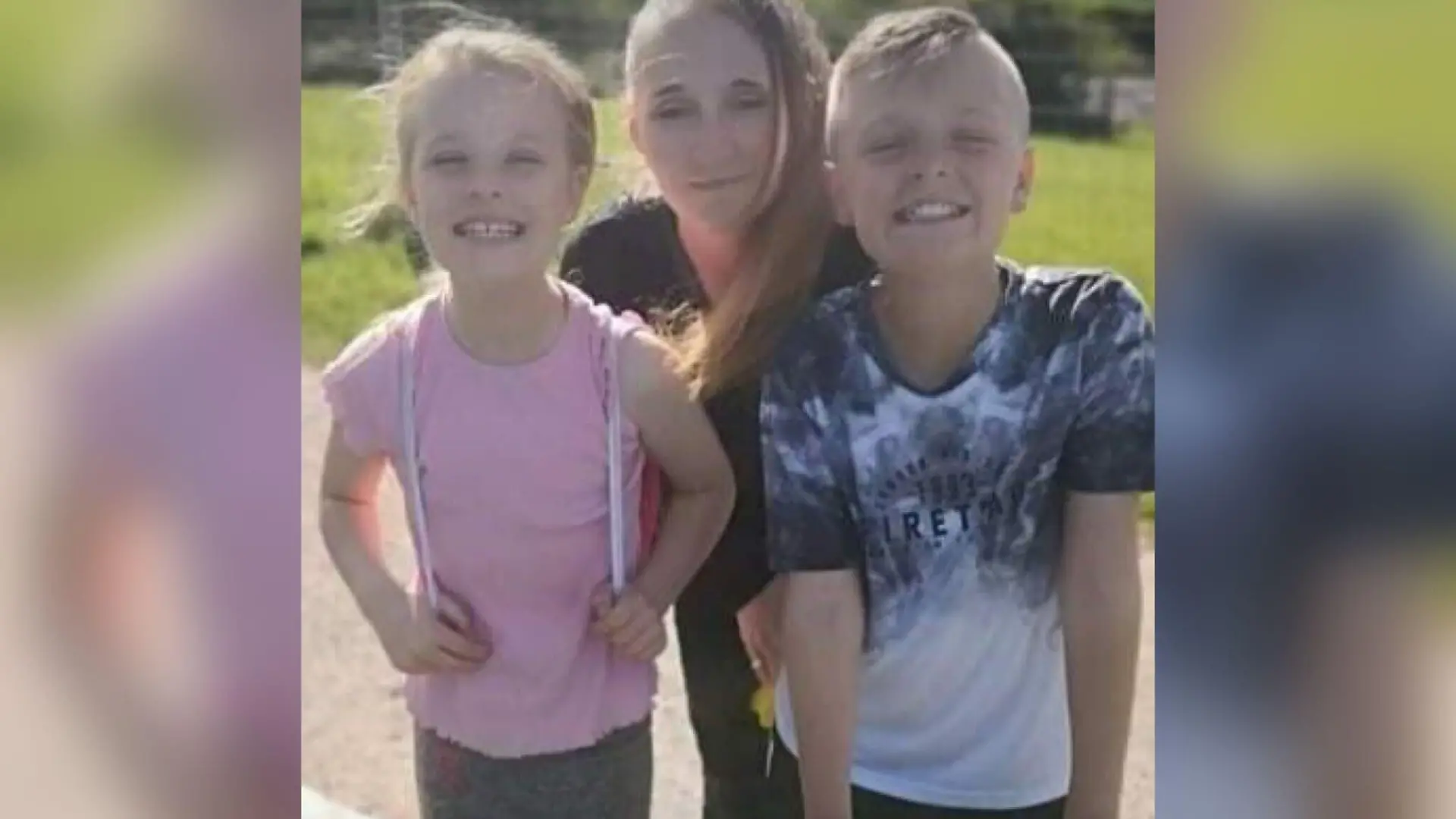 Terri Harris (†35), ihre Tochter Lacey (†11) und ihr Sohn John (†13)