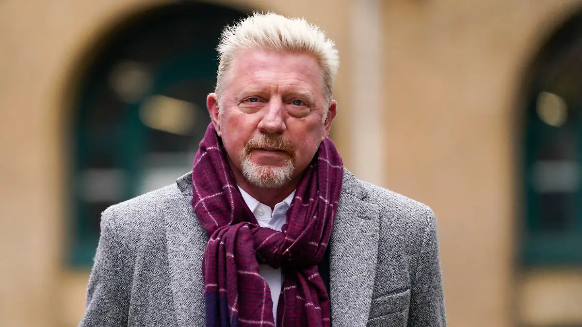 ARCHIV - 08.04.2022, Großbritannien, London: Boris Becker, ehemaliger Tennis-Profi, trifft zu seinem Strafprozess am Southwark Crown Court ein. (zu dpa «Boris Becker droht nach Abschiebung keine Strafe in Deutschland») Foto: Alberto Pezzali/AP/dpa +++ dpa-Bildfunk +++