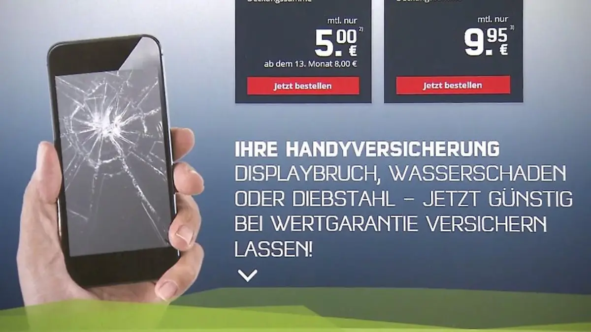 Dann sollten Sie eine Versicherung abschließen Smartphone, Laptop & Co.