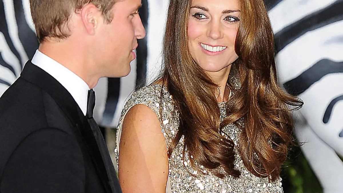 Herzogin Catherine stahl ihrem Mann Prinz William in ihrer Traumrobe klar die Show.