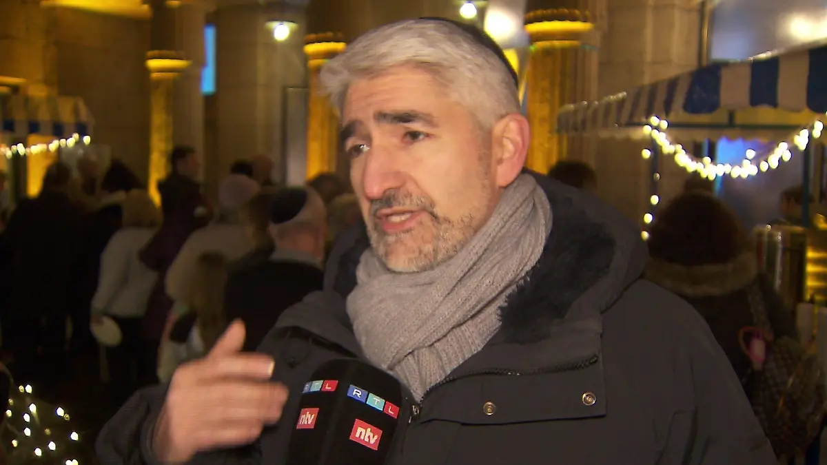 Rabbiner Julian-Chaim Soussan in Frankfurt.